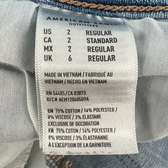 American Eagle Next Level Stretch Jeggings Size 2 Women’s - Picture 4 of 6
